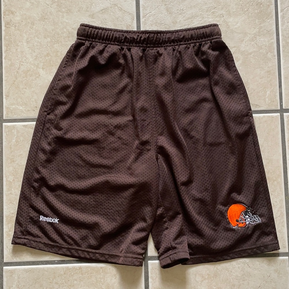Reebok NFL Cleveland Browns Athletic Shorts - Like New!